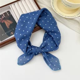 Fashion Printing Silk Small Square Scarf Summer Scarf Women's Versatile Small Scarf Head Band Hair Accessories