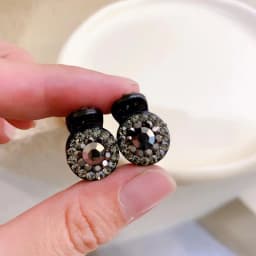 2pcs/set cute small crystal hair clip for women mini hairclip girls bangs hairpin kids claw clip set hair pin hair accessories
