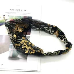 Flower Knitted Headband Colorful Pastoral Ethnic Style Hair Band Beach Headwear Girl Hair Accessories Women Hair Scarf Girls