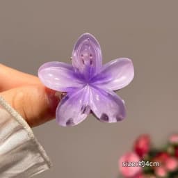 Hawaiian Gradient Hair Clips Flower Hair Claws Big Size Fashion Head wear Hairpin for Women Girls Crab Barrette Hair Accessories