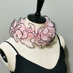 Fashion Fake Collar Victorian Detachable Jabot Collar Ruffled Lace Jabot Neck Collar Adults Stage Party Steampunk Accessory