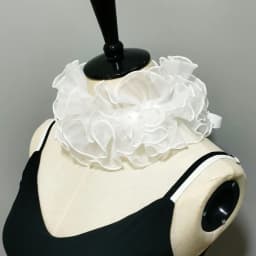 Fashion Fake Collar Victorian Detachable Jabot Collar Ruffled Lace Jabot Neck Collar Adults Stage Party Steampunk Accessory