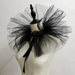 Fashion Fake Collar Victorian Detachable Jabot Collar Ruffled Lace Jabot Neck Collar Adults Stage Party Steampunk Accessory