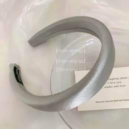 Korean pearlescent acetic acid satin headband high sensibility hairhoop high skull top wide edge versatile face wash headband