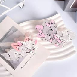 1pc Cartoon Sweet Acrylic Medium Pink Bow Cat Hair Claw, Cute Animal Hair Clip, Daily Ponytail Clip Hair Accessory