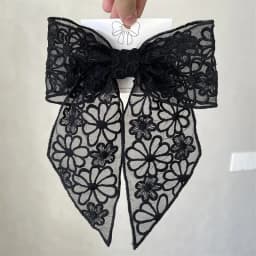 Embroidery Lace Bow Hair Clips For Women Girls Sweet French Hair Barrette Accessoires