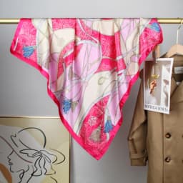 90cm The Four Seasons Fashion Versatile Women's Belt Rope Tassel Decoration Simulation Silk Scarf Large Square Scarf Shawl Scarf