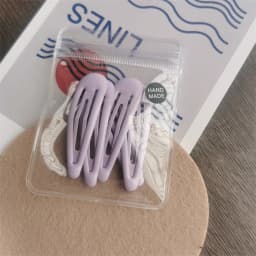 3/5pcs Women Girls Cute Candy Colorful Hairpins Sweet Hair Clips Barrettes Solid Side Hair Bangs Bb Clip Hair Accessories New