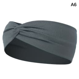 Wide Elastic Headband Hairband Pilates Yoga Fitness Running Cycling Sweatband Turban Makeup Hair Hoop Makeup Headwrap For Women