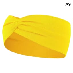 Wide Elastic Headband Hairband Pilates Yoga Fitness Running Cycling Sweatband Turban Makeup Hair Hoop Makeup Headwrap For Women