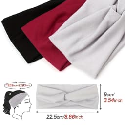 Wide Elastic Headband Hairband Pilates Yoga Fitness Running Cycling Sweatband Turban Makeup Hair Hoop Makeup Headwrap For Women