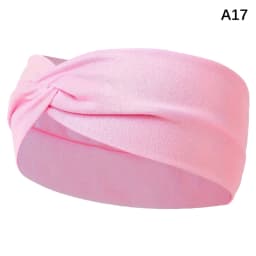 Wide Elastic Headband Hairband Pilates Yoga Fitness Running Cycling Sweatband Turban Makeup Hair Hoop Makeup Headwrap For Women