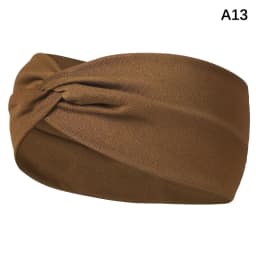 Wide Elastic Headband Hairband Pilates Yoga Fitness Running Cycling Sweatband Turban Makeup Hair Hoop Makeup Headwrap For Women