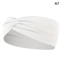 Wide Elastic Headband Hairband Pilates Yoga Fitness Running Cycling Sweatband Turban Makeup Hair Hoop Makeup Headwrap For Women