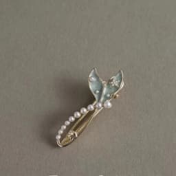 Super Fairy Pearl Fish Tail Hair Clip High-end Side Bangs Clip Alloy Hairpin Women's Fashion Duckbill Clip Hair Accessories