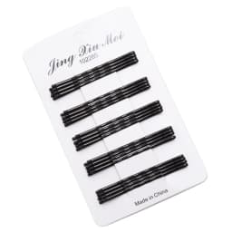 20pcs/lot Colorful Hairpins Metal U-Shaped Hair Clips 6cm Wave Bobby Pins Hairgrip For DIY Women Hair Styling Accessories