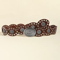 The new Bohemian casual small disc fashion high sense belt for women embellished with skirt pants belt