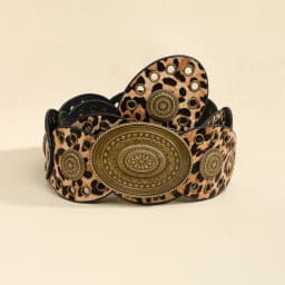 The new Bohemian casual small disc fashion high sense belt for women embellished with skirt pants belt