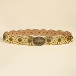 The new Bohemian casual small disc fashion high sense belt for women embellished with skirt pants belt