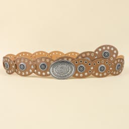 The new Bohemian casual small disc fashion high sense belt for women embellished with skirt pants belt