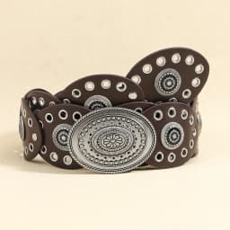 The new Bohemian casual small disc fashion high sense belt for women embellished with skirt pants belt