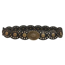 The new Bohemian casual small disc fashion high sense belt for women embellished with skirt pants belt