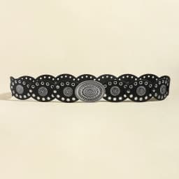 The new Bohemian casual small disc fashion high sense belt for women embellished with skirt pants belt