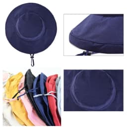 Sun Hat Women Summer Bucket Hats With Double Sided Fisherman Hat Female Sun Protection Windproof Foldable Beach Hat Gorros