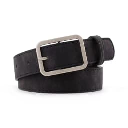 Summer Women's Retro Frosted Belt, Silver Square Needle, Versatile, Trendy, Fashionable, Personalized Decorative Waist
