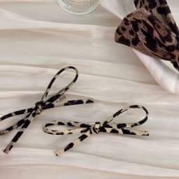 Fashion Pu Leather Bow Bangs Hair Clip For Women
