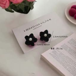 Elegant Velvet Bow Small Hair Clip Vintage for Women, Vintage Side Swept Hair Clip, Daily Casual Evening Wedding Date Unique