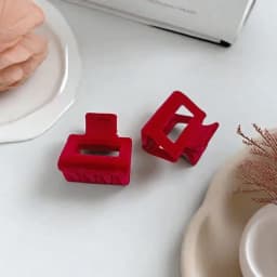 Elegant Velvet Bow Small Hair Clip Vintage for Women, Vintage Side Swept Hair Clip, Daily Casual Evening Wedding Date Unique