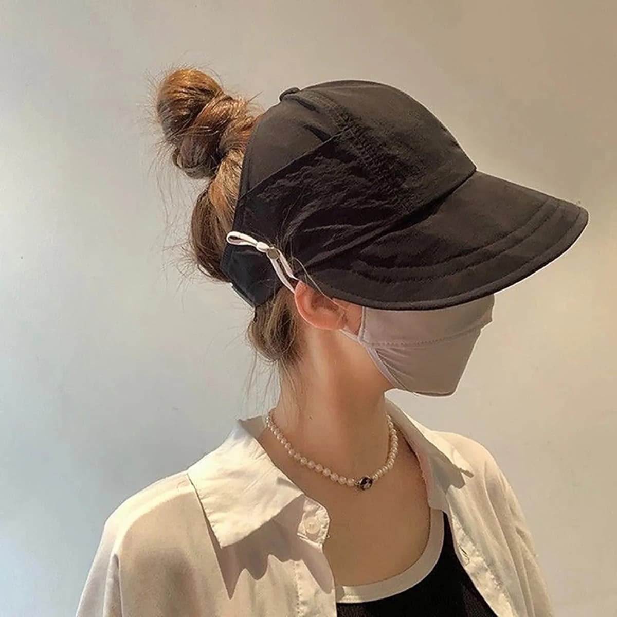Quick Drying Hat Summer Womens Sun Visor Hat Wide Brim Upf 50+ Uv Protection Beach Sport Cap For Summer Spring Fall Beach