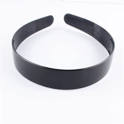 2025 Simple Women Headbands Fashion Head Band for Girls Solid Black Color Casual Hair Accessories Plastic Headbans Wholesale