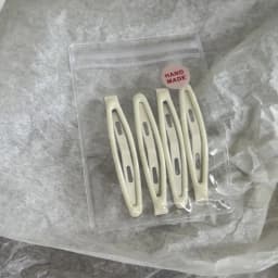 4pcs Women Girls Alloy Bobby Pin Oval Shape Candy Color Hair Clip Simple Geometric Hairpin Non-slip Hair Holder Fashion Headwear
