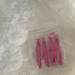 4pcs Women Girls Alloy Bobby Pin Oval Shape Candy Color Hair Clip Simple Geometric Hairpin Non-slip Hair Holder Fashion Headwear