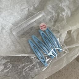 4pcs Women Girls Alloy Bobby Pin Oval Shape Candy Color Hair Clip Simple Geometric Hairpin Non-slip Hair Holder Fashion Headwear