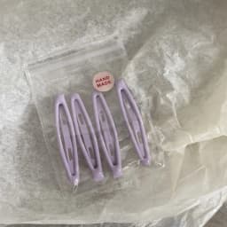 4pcs Women Girls Alloy Bobby Pin Oval Shape Candy Color Hair Clip Simple Geometric Hairpin Non-slip Hair Holder Fashion Headwear