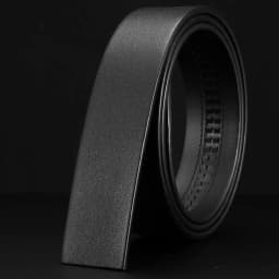 100% True Head Layer Cowhide Belt Without Buckle Automatic Buckle Retro Belt Body Width 3.50 CM