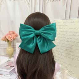 2026 Fashionable Stereo Hair Bow Hair Clip for Female Girls Three Layers of Satin Oversized Barrette Bow Hair Accessories