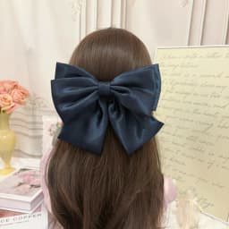 2026 Fashionable Stereo Hair Bow Hair Clip for Female Girls Three Layers of Satin Oversized Barrette Bow Hair Accessories