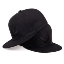 High quality Unisex Simple grey V 3D pierced Embroidery Bill Hip-Hop Hats Outdoor Adjustable Casual Baseball Caps Sunscreen Hat