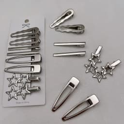 8Pcs Y2K Metal Hair Clips for Women Exquisite Duckbill Clip Girls Hairpins Side Bangs Barrettes Hairclip Girls Hair Styling Tool