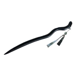 Retro Chinese Style Hairpin Elegant Gentle Simulated Wooden Tassel Hair Stick Hanfu Ru Skirt Hairstyle Accessories For Women