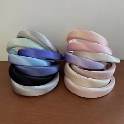 Shiny Satin Fabric Headband Wide Cross Hairbands Daily Headwear Sweet Simple Headbands Women Hair Accessories
