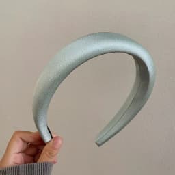 Shiny Satin Fabric Headband Wide Cross Hairbands Daily Headwear Sweet Simple Headbands Women Hair Accessories