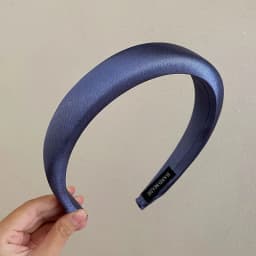 Shiny Satin Fabric Headband Wide Cross Hairbands Daily Headwear Sweet Simple Headbands Women Hair Accessories