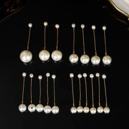 Fashion Pearl Hair Clip For Women Copper Wire Wrap Design Bridal Wedding Hairpin Simple Headpiece Hair Clip