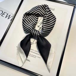 New Fashion Square Scarf Women Spring Summer Print Thin Sun Protection Neck Protection Tie Headband Versatile Scarves Party Gift