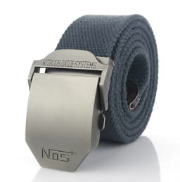 Fashion Men Canvas Belt Luxury Metal Buckle Jeans Belts for Men Waistband Army Military Tactical Belts Male Strap Black